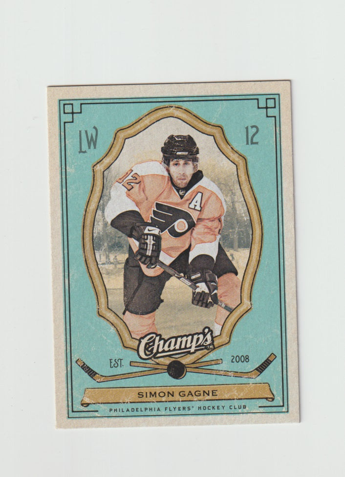 2009-10 Upper Deck Champs Green #77 Simon Gagne