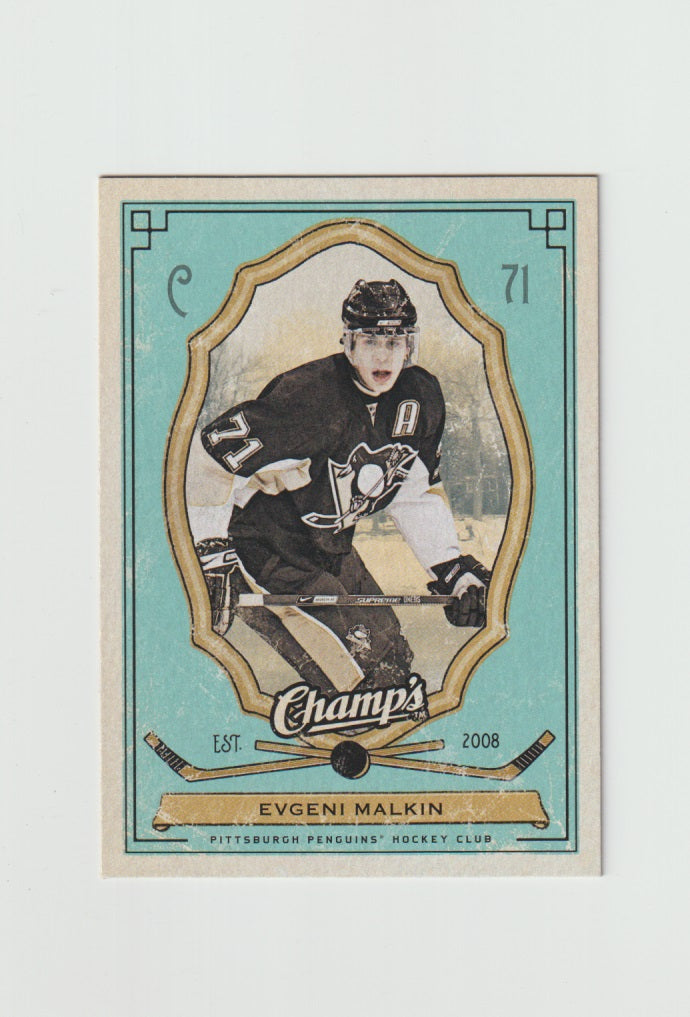 2009-10 Upper Deck Champs Green #82 Evgeni Malkin