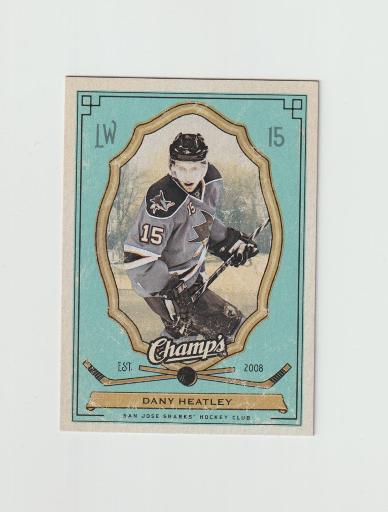 2009-10 Upper Deck Champs Green #85 Dany Heatley