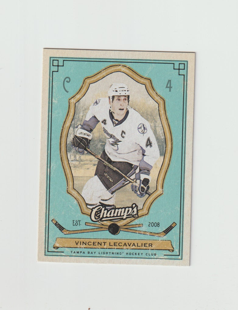 2009-10 Upper Deck Champs Green #87 Vincent Lecavalier