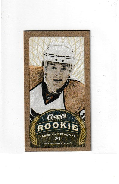 2009-10 Upper Deck Champs Mini Champ's Rookie #131 James van Riemsdyk