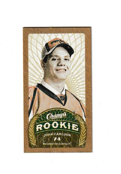 2009-10 Upper Deck Champs Mini Champs Rookies #103 John Carlson