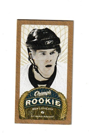 2009-10 Upper Deck Champs Mini Champs Rookies #107 Ben Lovejoy