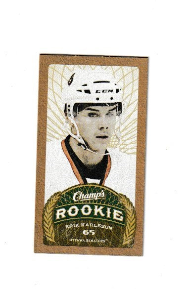 2009-10 Upper Deck Champs Mini Champs Rookies #123 Erik Karlsson