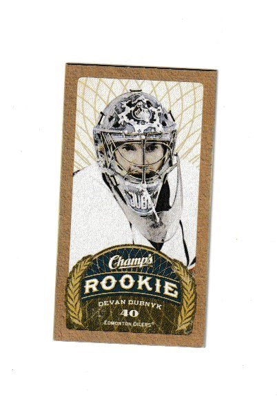 2009-10 Upper Deck Champs Mini Champs Rookies #147 Devan Dubnyk