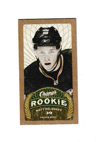 2009-10 Upper Deck Champs Mini Champs Rookies #151 Matt Beleskey