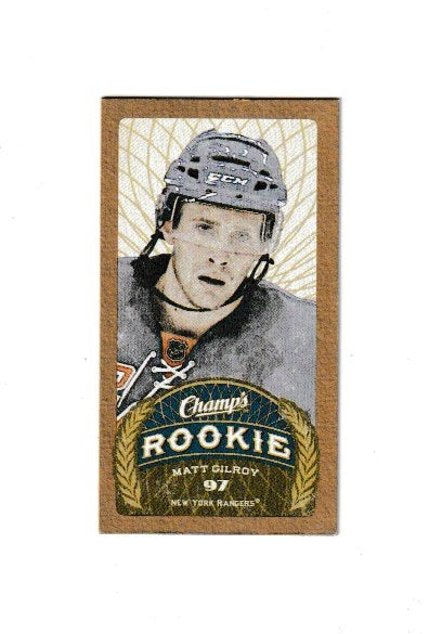 2009-10 Upper Deck Champs Mini Champs Rookies #154 Matt Gilroy