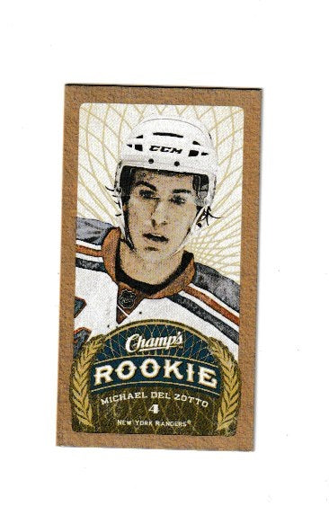 2009-10 Upper Deck Champs Mini Champs Rookies #157 Michael Del Zotto