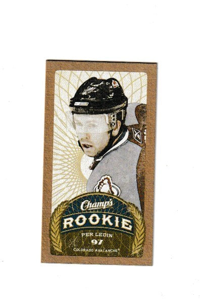 2009-10 Upper Deck Champs Mini Champs Rookies #165 Per Ledin