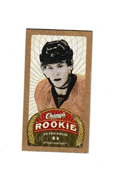 2009-10 Upper Deck Champs Mini Champs Rookies #166 Peter Regin