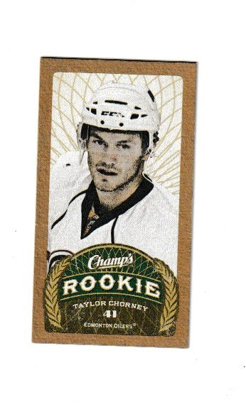 2009-10 Upper Deck Champs Mini Champs Rookies #179 Taylor Chorney