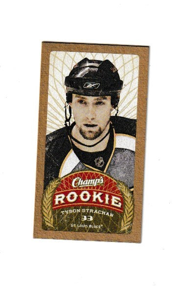 2009-10 Upper Deck Champs Mini Champs Rookies #186 Tyson Strachan