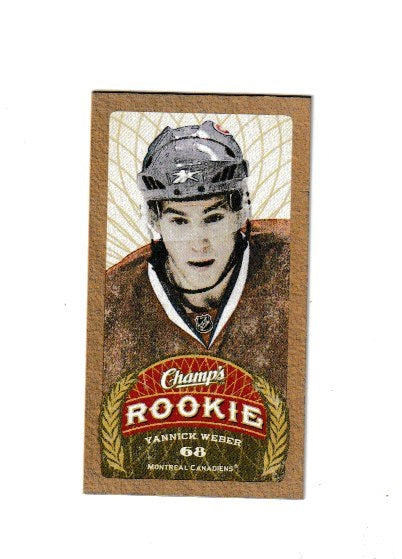 2009-10 Upper Deck Champs Mini Champs Rookies #191 Yannick Weber