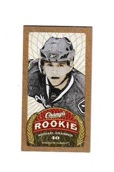 2009-10 Upper Deck Champs Mini Champs Rookies #193 Michael Grabner