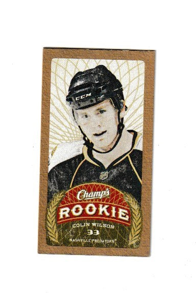 2009-10 Upper Deck Champs Mini Champs Rookies #196 Colin Wilson