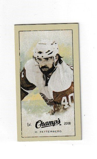 2009-10 Upper Deck Champs Mini #232 Henrik Zetterberg