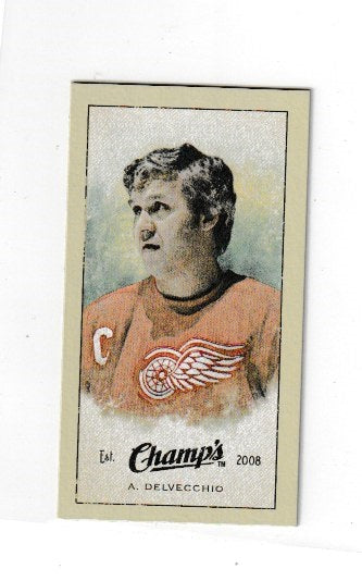 2009-10 Upper Deck Champs Mini #237 Alex Delvecchio