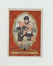 Load image into Gallery viewer, 2009-10 Upper Deck Champs Red #77 Simon Gagne
