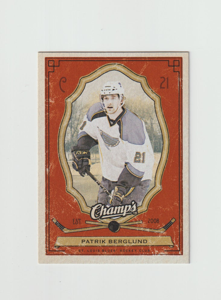 2009-10 Upper Deck Champs Red #86 Patrik Berglund