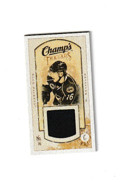 2009-10 Upper Deck Champs Threads #MT-DB Derick Brassard