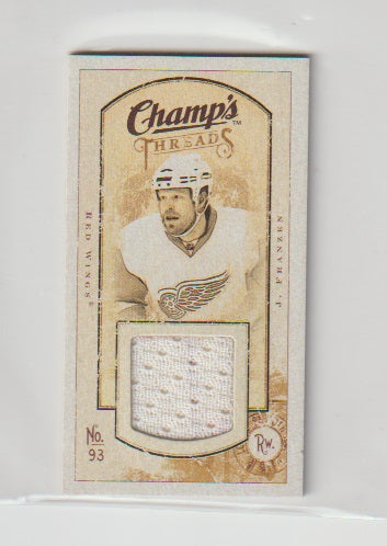 2009-10 Upper Deck Champs Threads #MT-JF Johan Franzen
