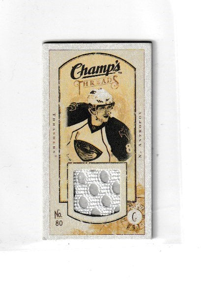 2009-10 Upper Deck Champs Threads #MT-NA Nik Antropov