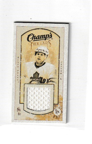 2009-10 Upper Deck Champs Threads #MT-PK Phil Kessel