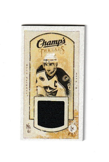 2009-10 Upper Deck Champs Threads #MT-RN Rick Nash