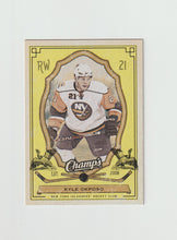 Load image into Gallery viewer, 2009-10 Upper Deck Champs Yellow Animal Icon #65 Kyle Okposo

