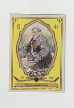 Load image into Gallery viewer, 2009-10 Upper Deck Champs Yellow #27 Craig Anderson
