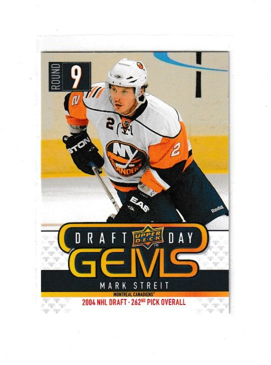 2009-10 Upper Deck Draft Day Gems #GEM30 Mark Streit