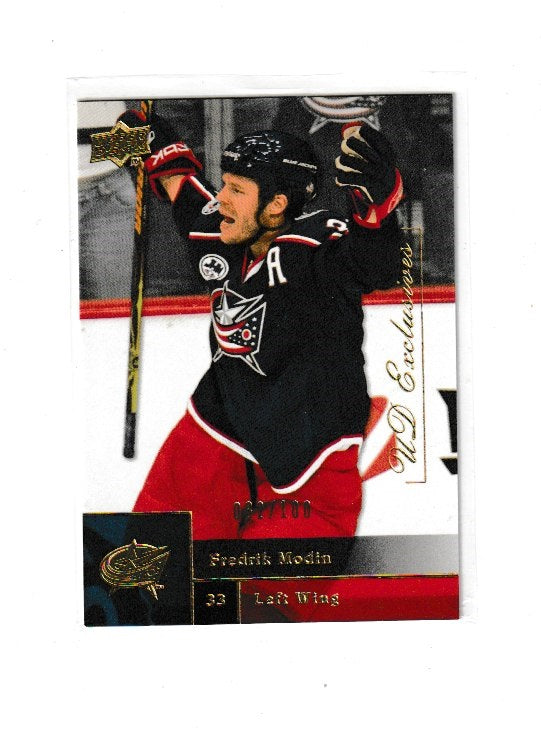 2009-10 Upper Deck Exclusives #369 Fredrik Modin