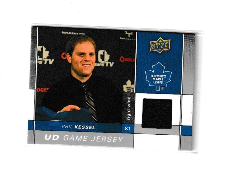 2009-10 Upper Deck Game Jerseys #GJ2-KE Phil Kessel