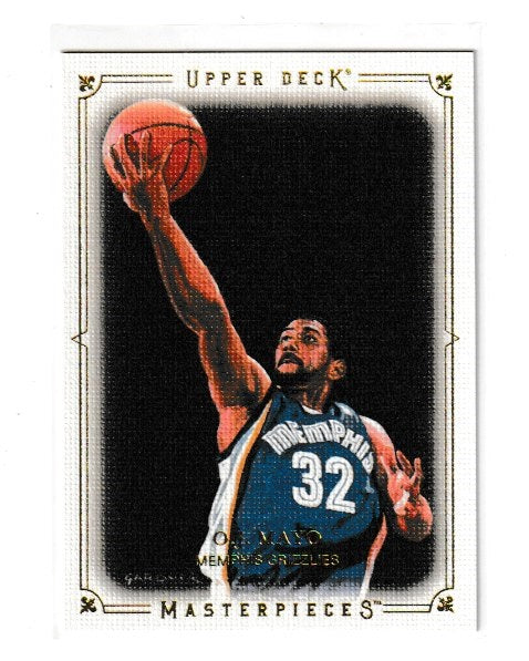 2009-10 Upper Deck Masterpieces #MA-OM O.J. Mayo