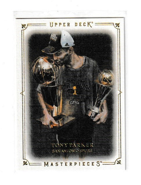 2009-10 Upper Deck Masterpieces #MA-TP Tony Parker