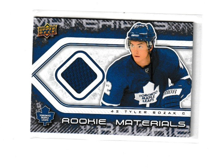 2009-10 Upper Deck Rookie Materials #RM-TB Tyler Bozak