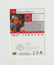 Load image into Gallery viewer, 2009-10 Upper Deck Star Rookies #238 DeMar DeRozan
