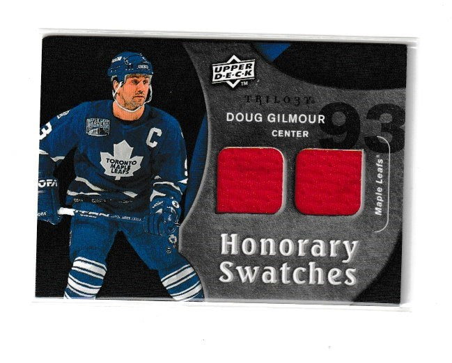 2009-10 Upper Deck Trilogy Honorary Swatches #HS-DG Doug Gilmour