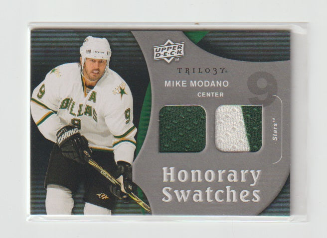 2009-10 Upper Deck Trilogy Honorary Swatches #HS-MO Mike Modano