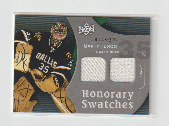 2009-10 Upper Deck Trilogy Honorary Swatches #HS-MT Marty Turco