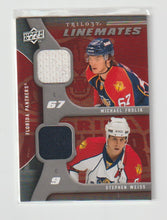 Load image into Gallery viewer, 2009-10 Upper Deck Trilogy Linemates #LM-WF Michael Frolik &amp; Stephen Weiss
