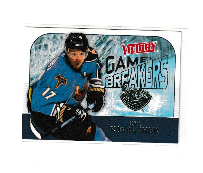 2009-10 Upper Deck Victory Game Breakers #GB13 Ilya Kovalchuk