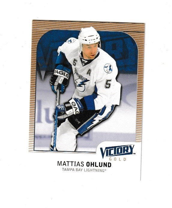 2009-10 Upper Deck Victory Gold #294 Mattias Ohlund