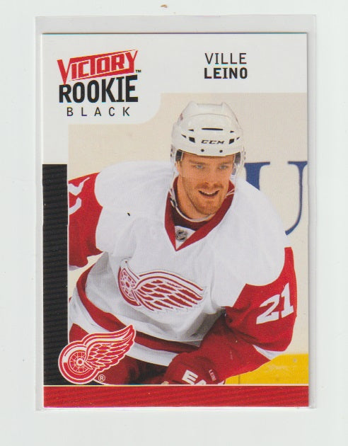 2009-10 Upper Deck Victory Rookie Black #220 Ville Leino