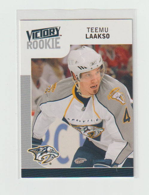 2009-10 Upper Deck Victory Rookie #314 Teemu Laakso