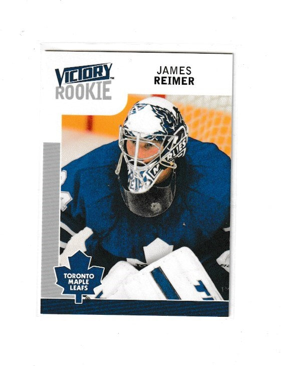 2009-10 Upper Deck Victory Victory Rookies #336 James Reimer