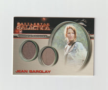 Load image into Gallery viewer, 2009 Battlestar Galactica Season 4 From The Archives Dual Costumes #DC20 Jean Barolay
