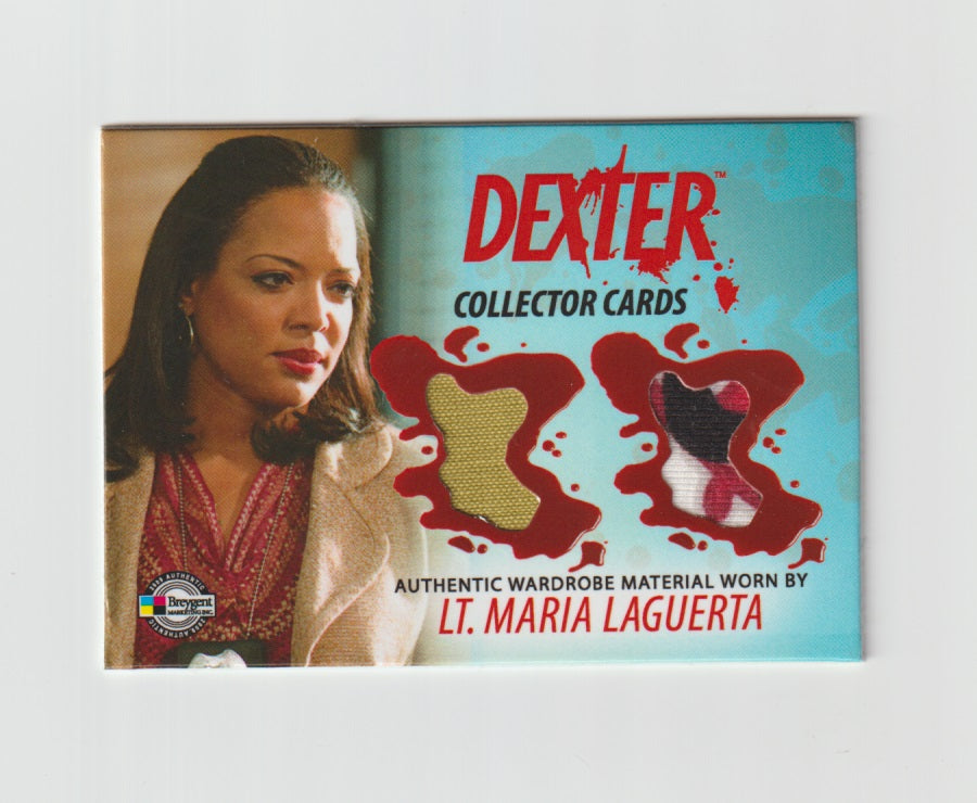 2009 Dexter Dual Memorabilia #DC17 Lt Maria LaGuerta