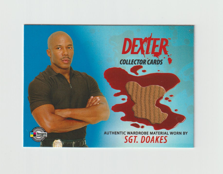 2009 Dexter Memorabilia #DC10 Sgt Doakes