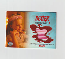 Load image into Gallery viewer, 2009 Dexter Memorabilia #DC1 Astor
